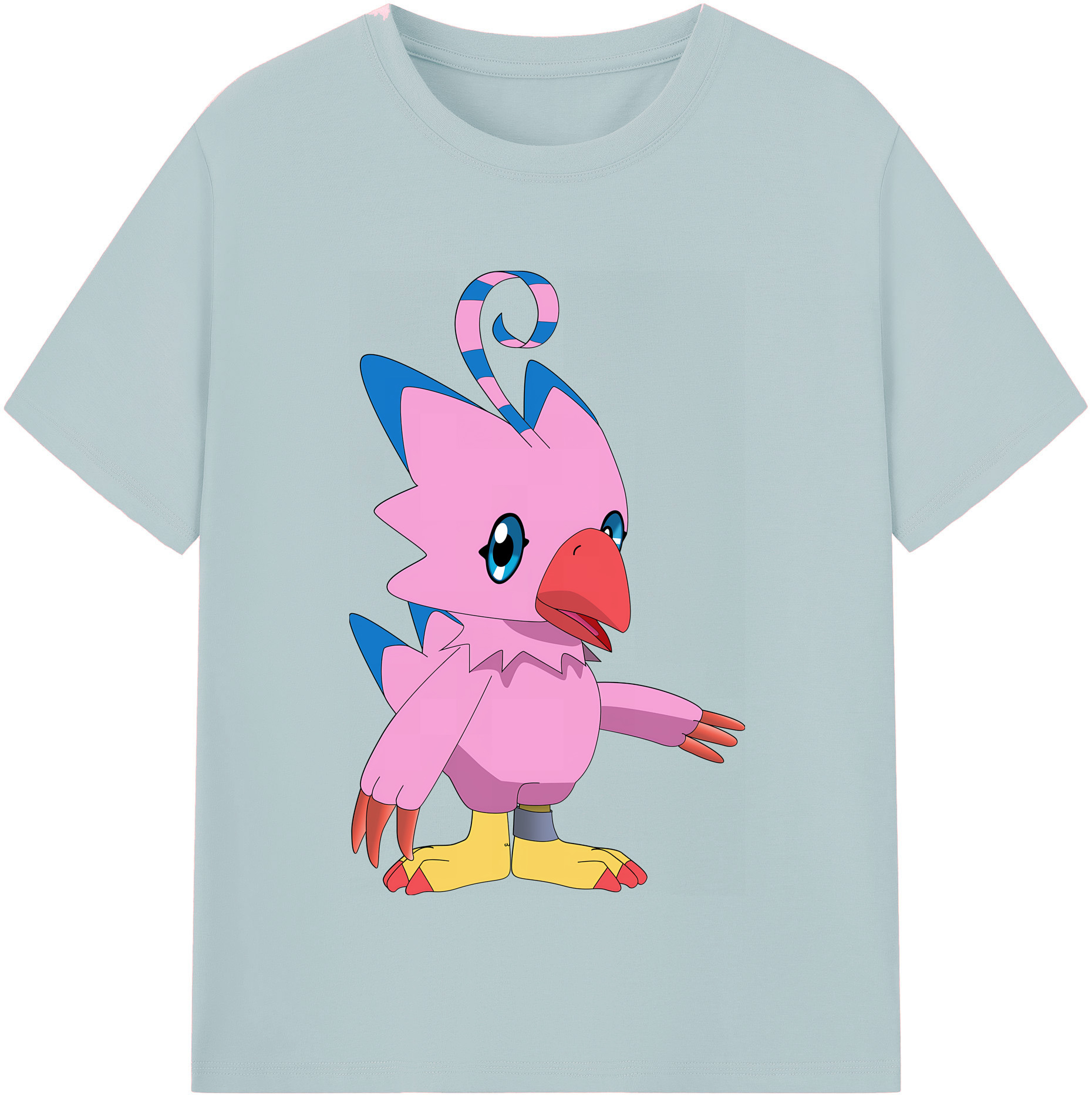 （画像用） Digimon デジタルモンスター/デジモン 綿100％半袖Tシャツ（フロントプリント）